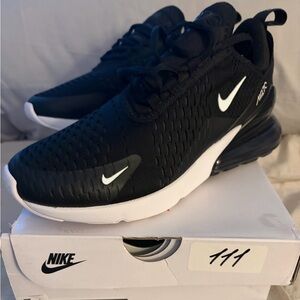 Nike Air Max 270 Black and White Sneakers